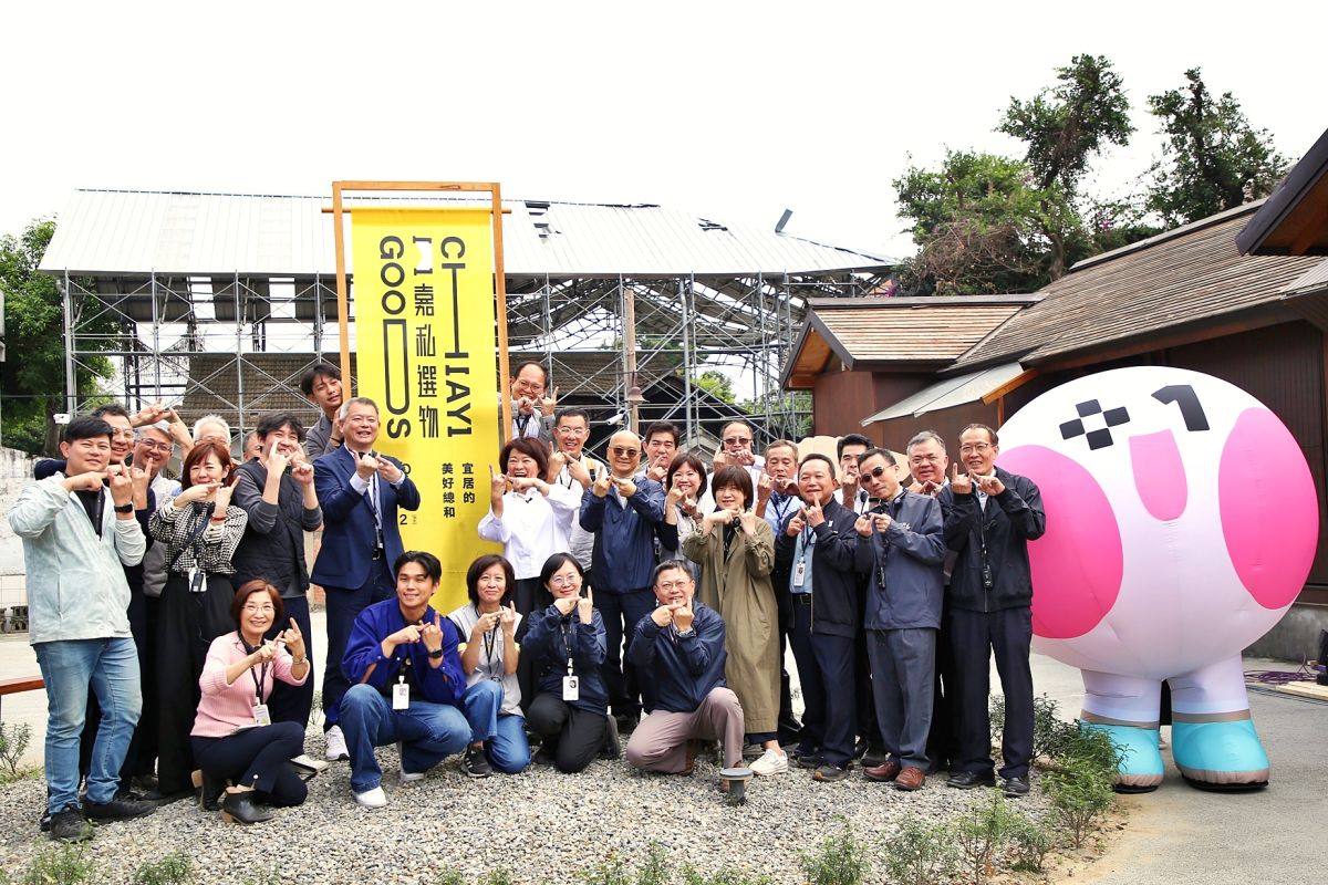 嘉市「320+1城市博覽會」 　市長黃敏惠率隊視察展區現場