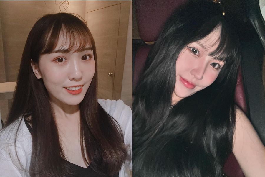 圖／蕭伊曾在Threads上大方分享整形前後的對比，也歡迎網友來找她討論。（翻攝蕭伊Threads）