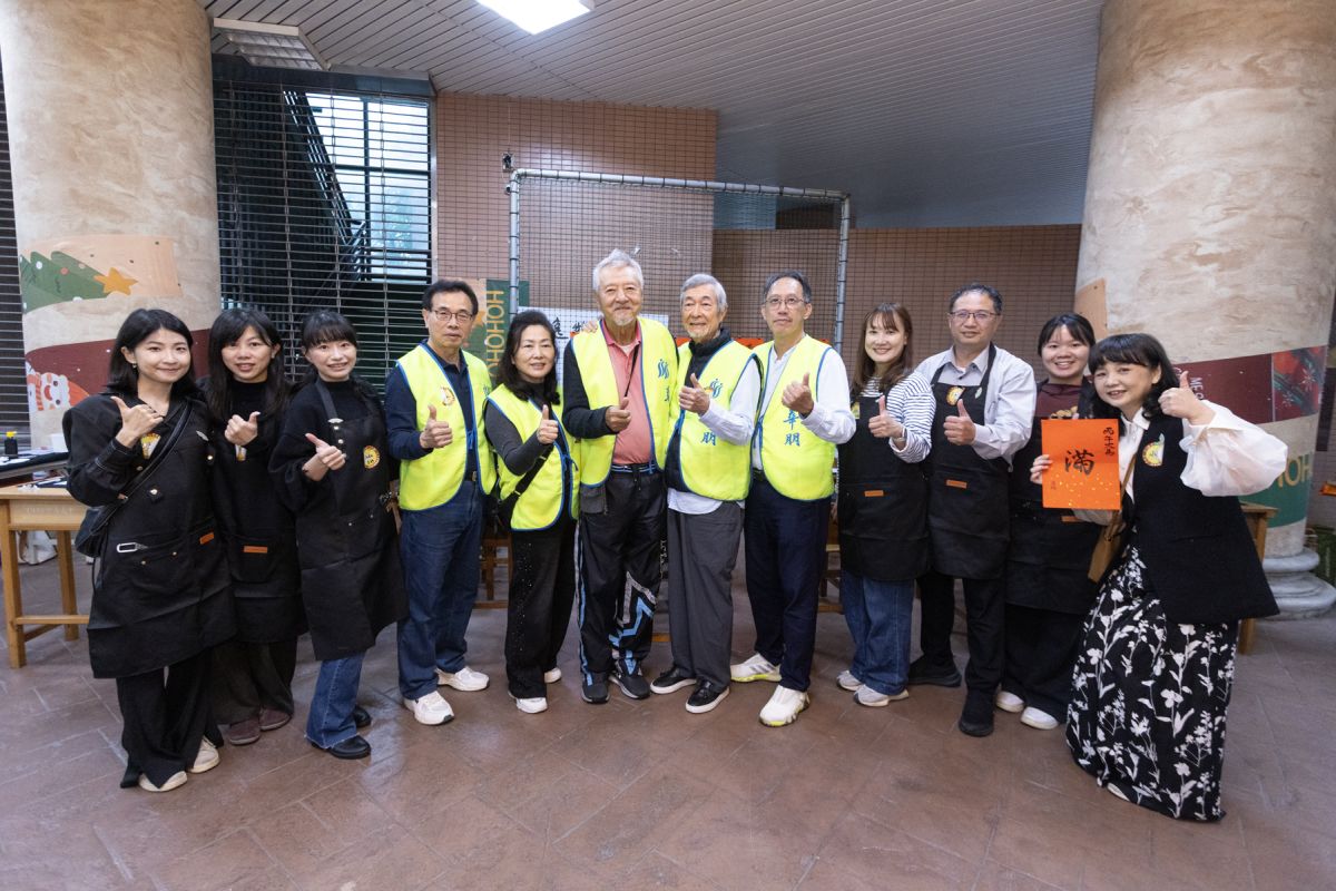 圖/松山區公所、博仁綜合醫院、大全聯中崙店、Hi-Q、永慶房屋南京光復店、三商美邦人壽、安葆電能等企業,熱心支持「松山之春」公益活動。(松山社區大學提供)