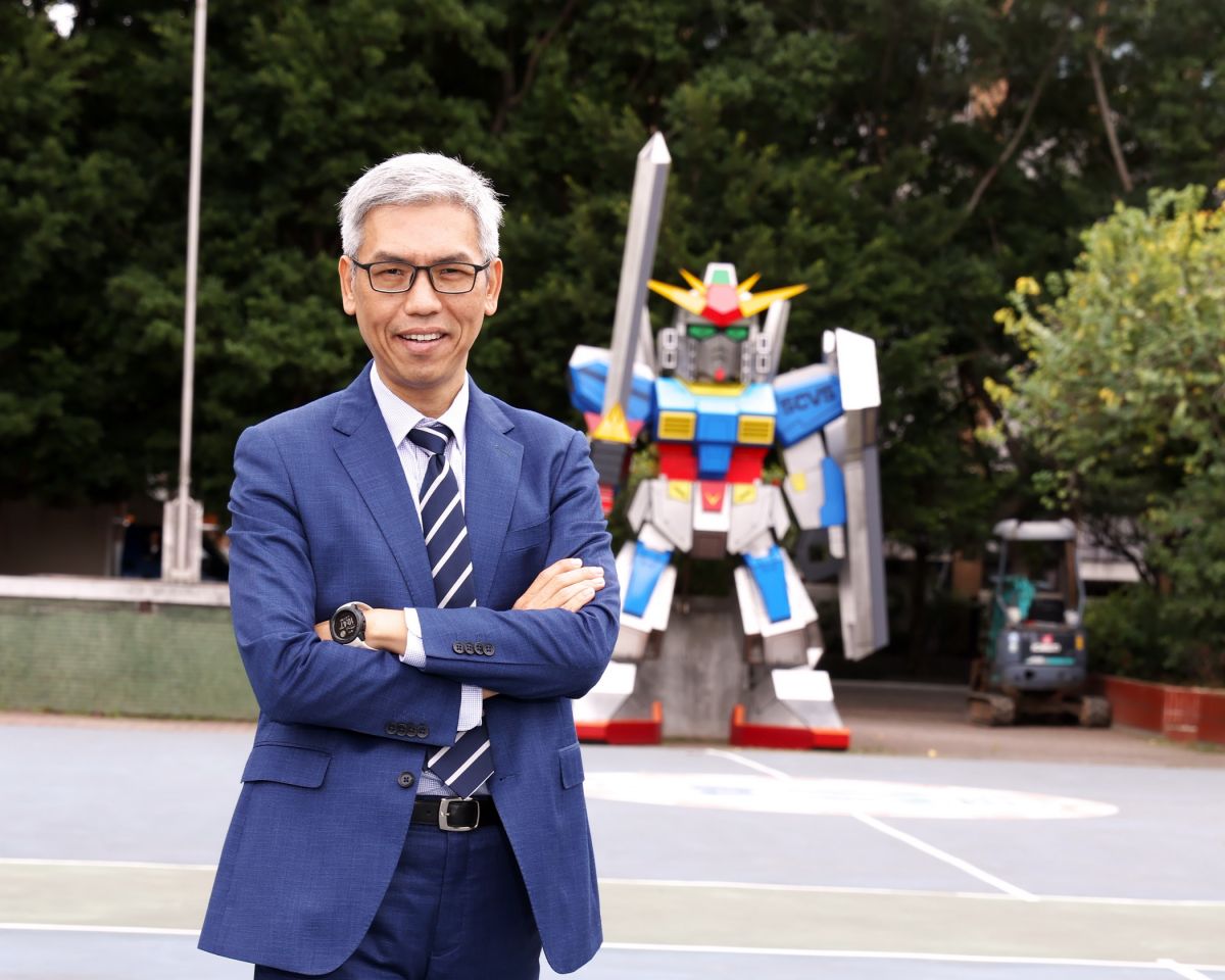 圖/三重商工校長李立泰觀察,現代學生的壓力多半不是由學校施加,而來自自我要求與家庭的期待。(新北市政府青年局提供)