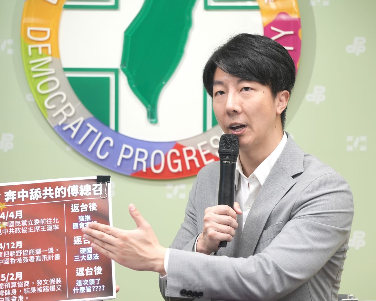 圖／吳崢反問，國民黨是否曾對第一線維護治安、冒著風險守護社會安全的警察弟兄姊妹，表達過任何關心或慰勉？（資料照，民進黨提供）