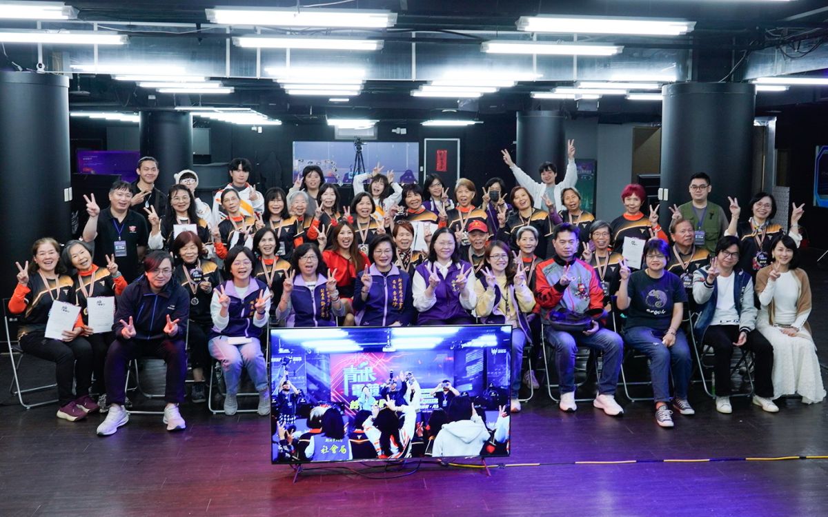 新北銀髮電競成果展登場　青銀共玩翻轉老化想像