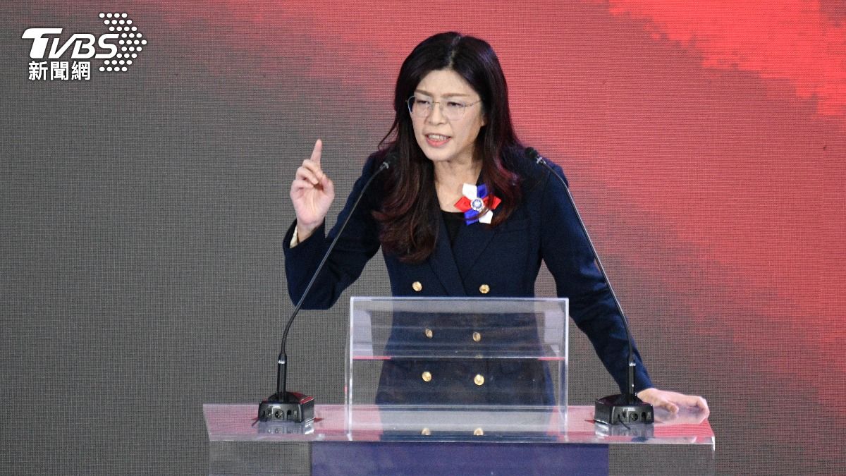 圖/國民黨主席鄭麗文。(TVBS 提供)