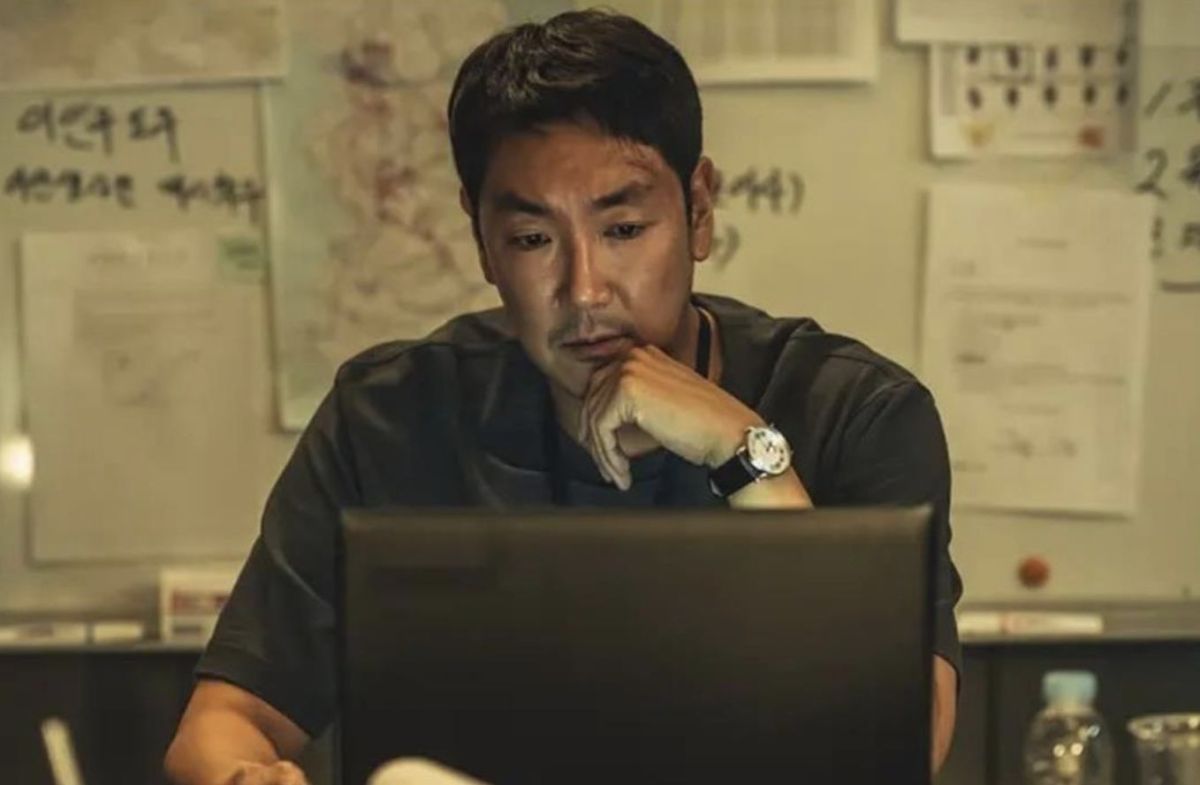 圖／韓國影帝趙震雄7月曾受邀來台擔任北影頒獎人，近日遭D社爆青少年時期曾有多次犯罪紀錄。（翻攝自 Netflix）