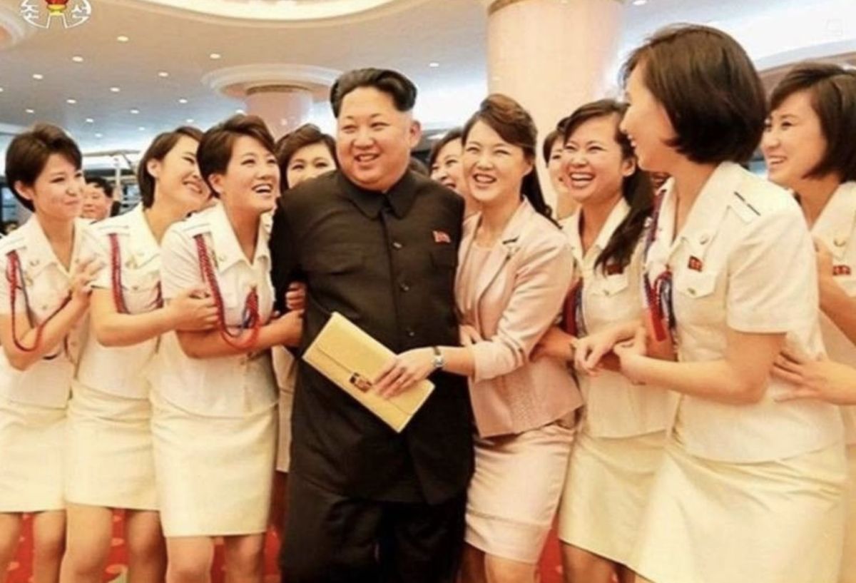 圖/金正恩命令遭無視,北韓白頭山夜晚成爲高官的慾望之地。(翻攝自 朝鮮中央電視台)