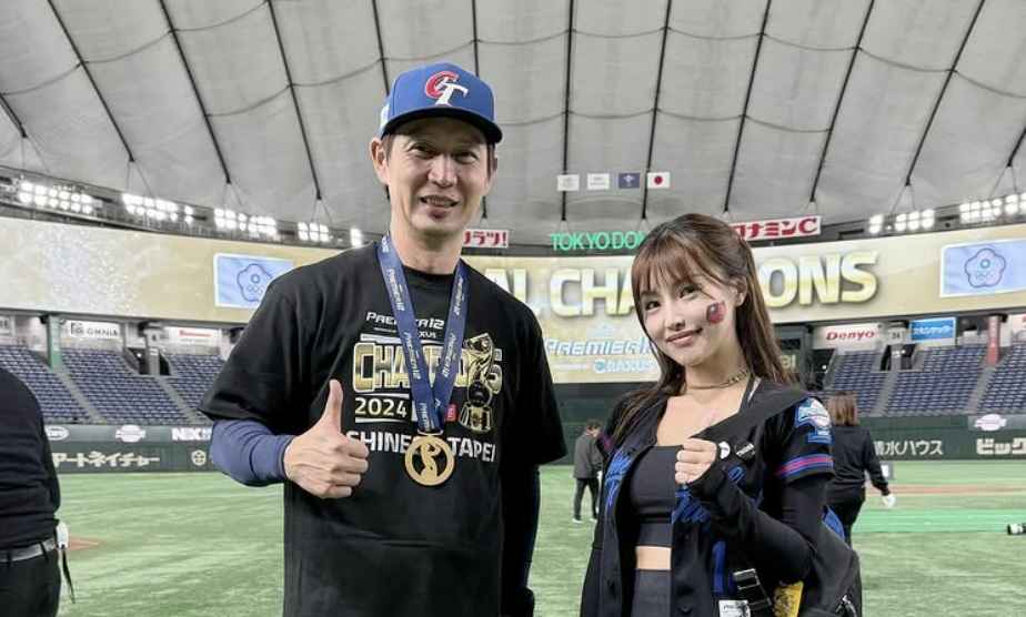 圖／林倪安與高志綱合影。（翻攝 林倪安 IG）