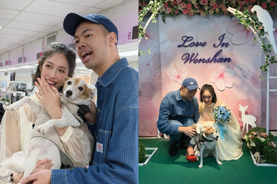 圖/陳大天與劉樸交往6年,傳出喜訊結婚了。(翻攝陳大天IG)
