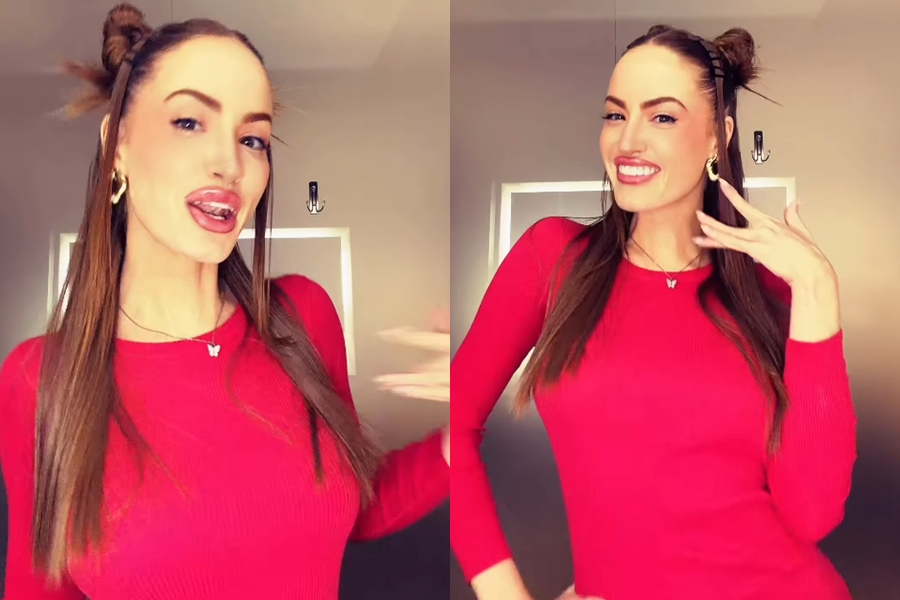 圖／海莉貝莉稱前夫的下體太大，是2人離婚的導火線。（翻攝IG）