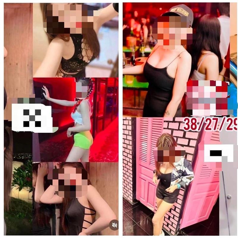 圖／不法集團仲介泰國籍女子來台脫衣坐檯、性交易牟利。（翻攝畫面）