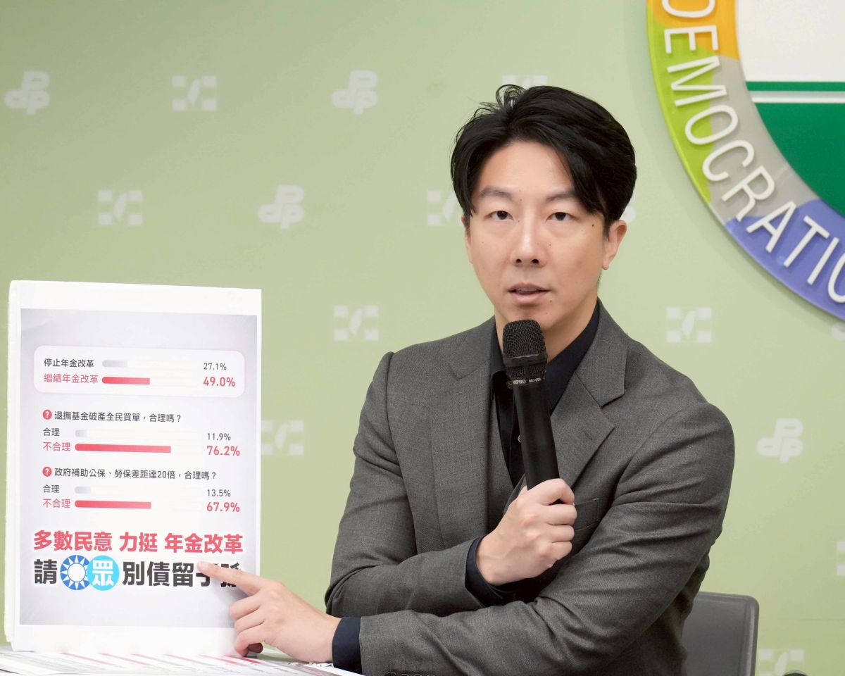 圖／吳崢強調，國民黨持續以話術混淆視聽，將違憲爭議作為杯葛總預算的藉口，顯示其目的僅在政治鬥爭，而非理性討論政策。（資料照，民進黨提供）