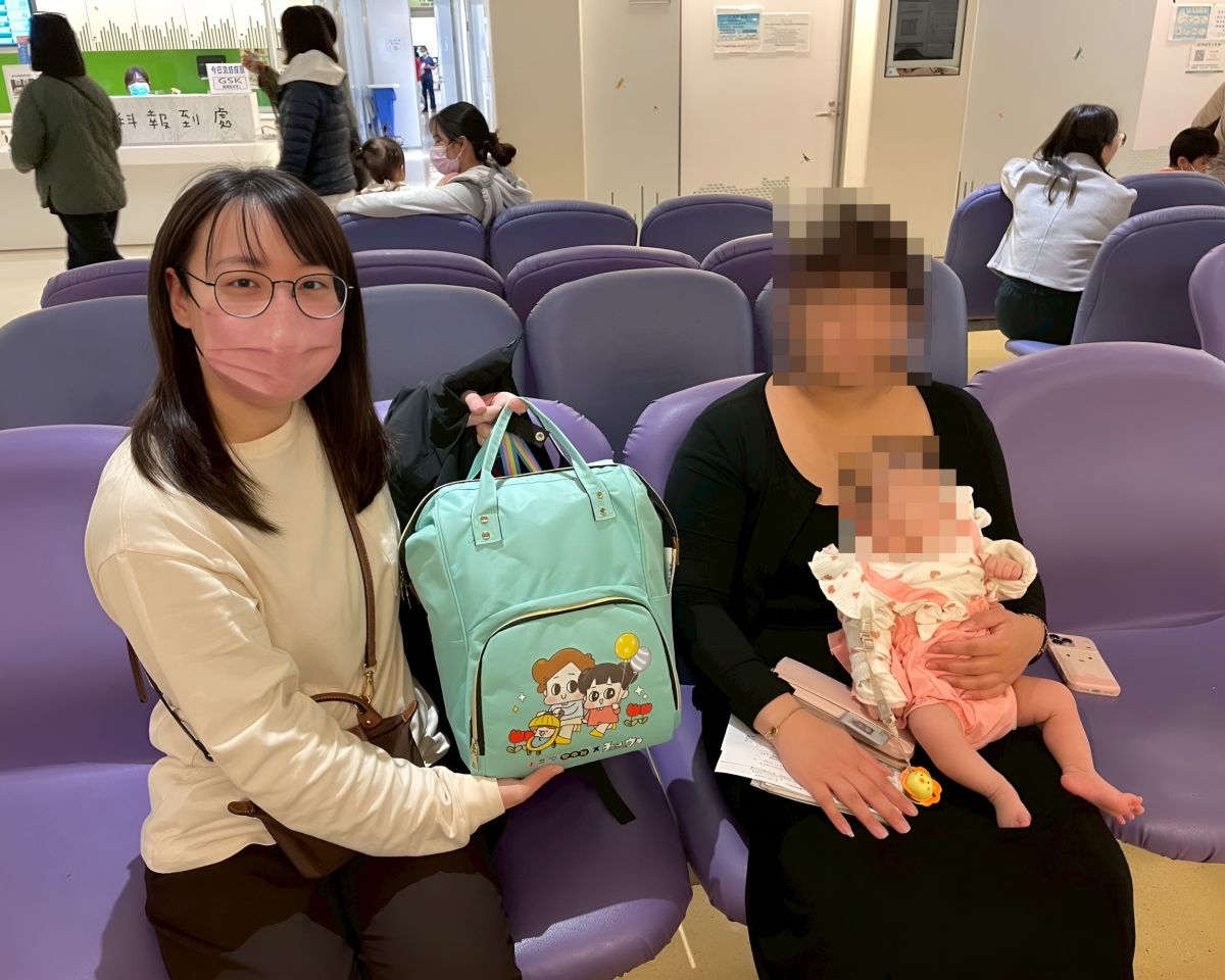 圖／新北市政府衛生局提供愛兒包的關懷服務。（模擬示意圖，新北市政府衛生局提供）