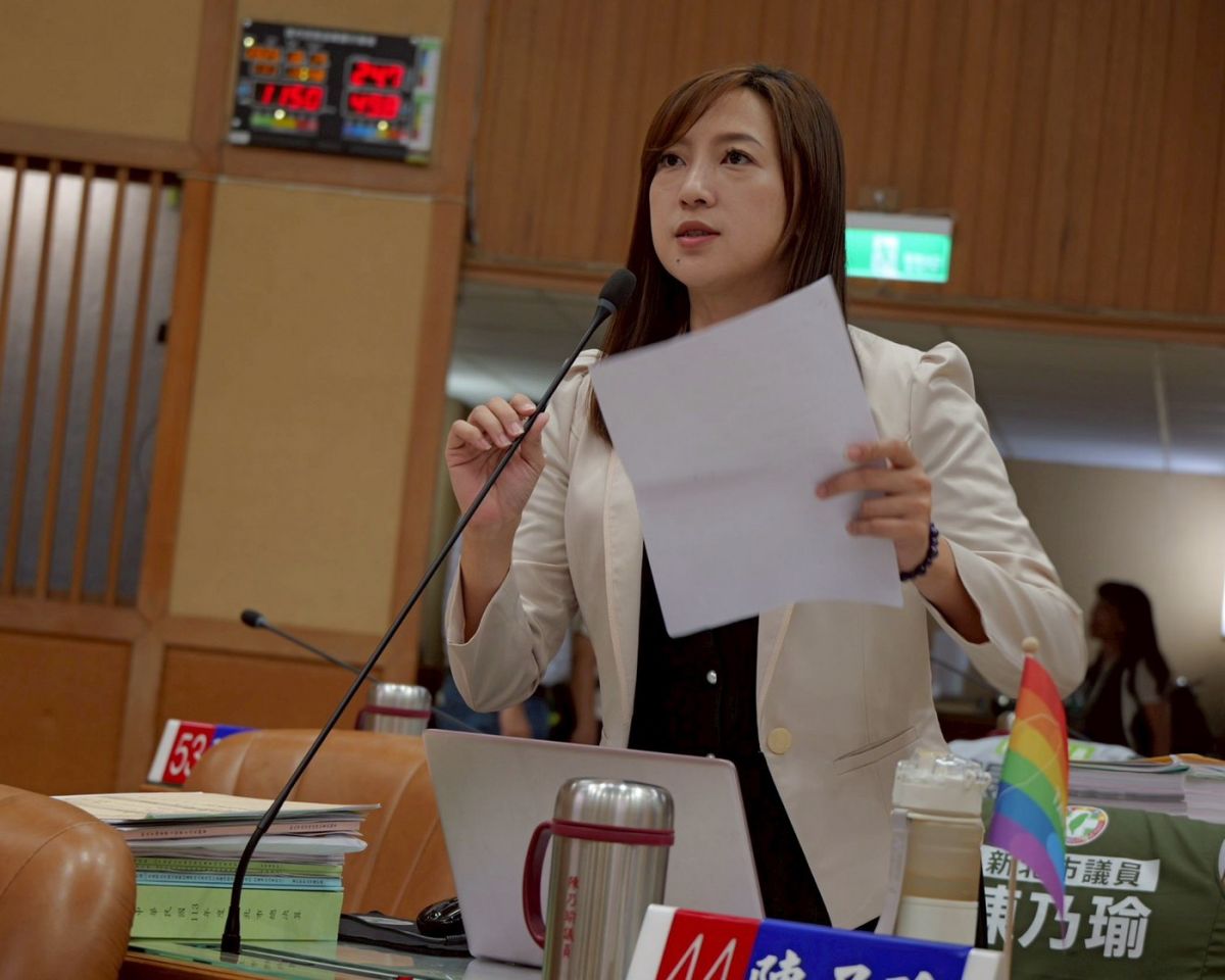 圖／陳乃瑜強調，將特教經費作為反對免費營養午餐的理由，本身就是對特教學生極不公平的說法。（新北市議員陳乃瑜提供）