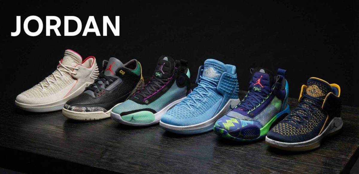 圖/士林分署拍賣太子集團案JORDAN系列二手鞋。(士林分署 提供)