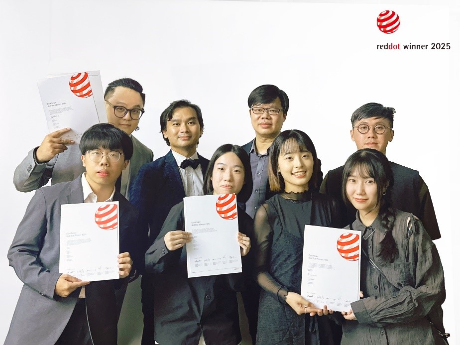  圖／東海大學工設系於德國紅點設計概念大獎上嶄露頭角，共有四件作品榮獲肯定，創下歷年最佳成績。（東海大學 提供）