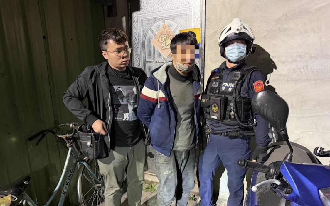 圖/新北市發生震驚社會的蘆洲弒親公寓雙屍命案,19日晚間警方在新莊地區將廖嫌逮捕歸案。(翻攝畫面)