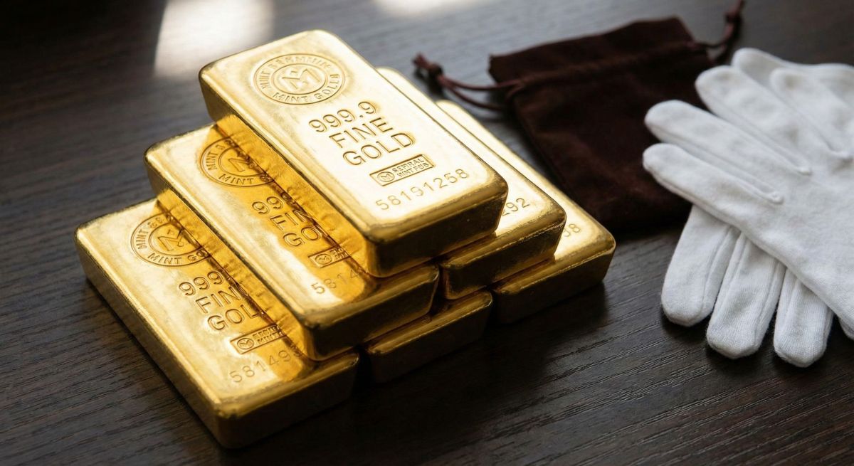 示意圖/全球貴金屬市場出現拋售潮,黃金價格近期出現劇烈震盪下挫。(AI生成)