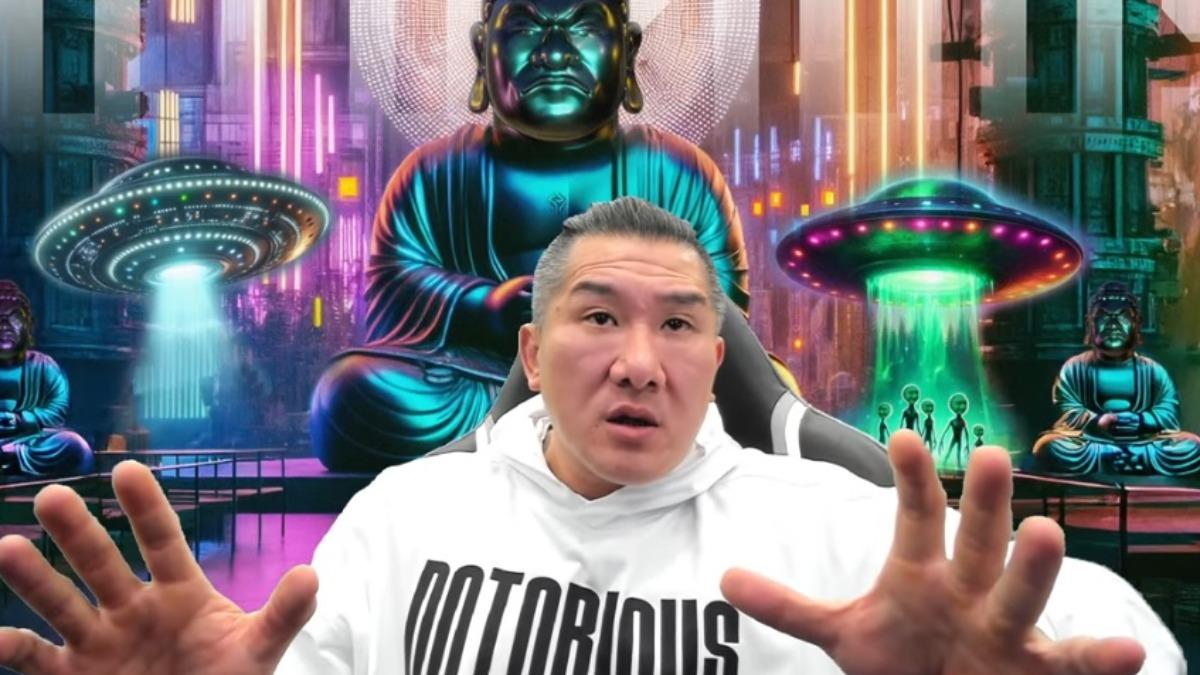 圖／館長在直播中忿忿不平，質疑司法系統在沒有被害人作證下起訴。（翻攝自YT館長惡名昭彰）