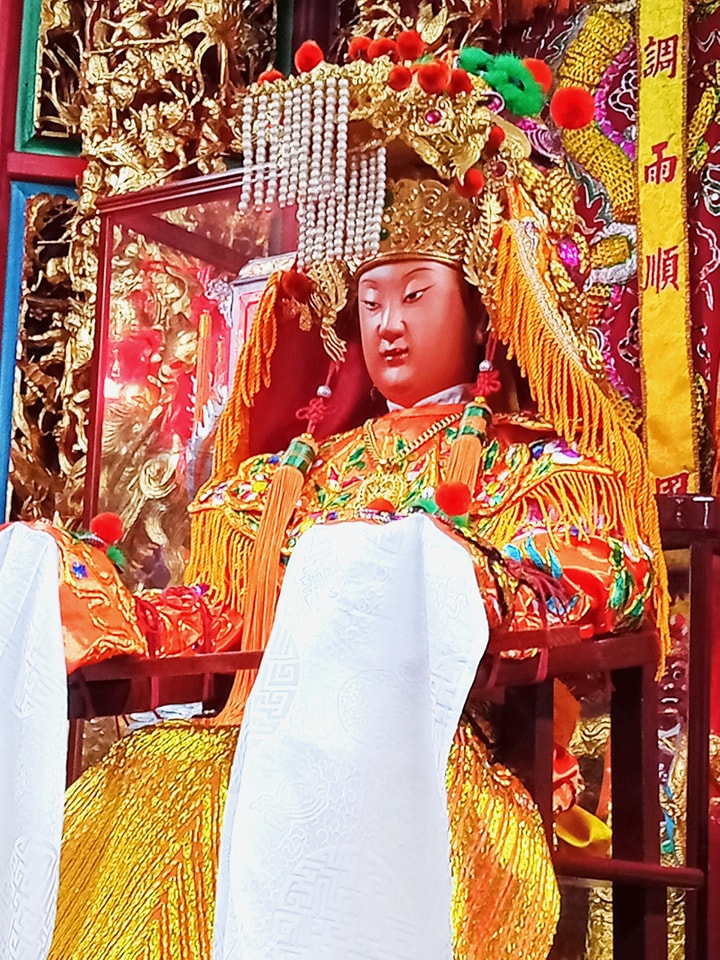 圖/白沙屯媽祖娘娘分靈庇佑,鑾轎「三進三出」連兩天中獎。(翻攝自白沙屯拱天宮臉書)