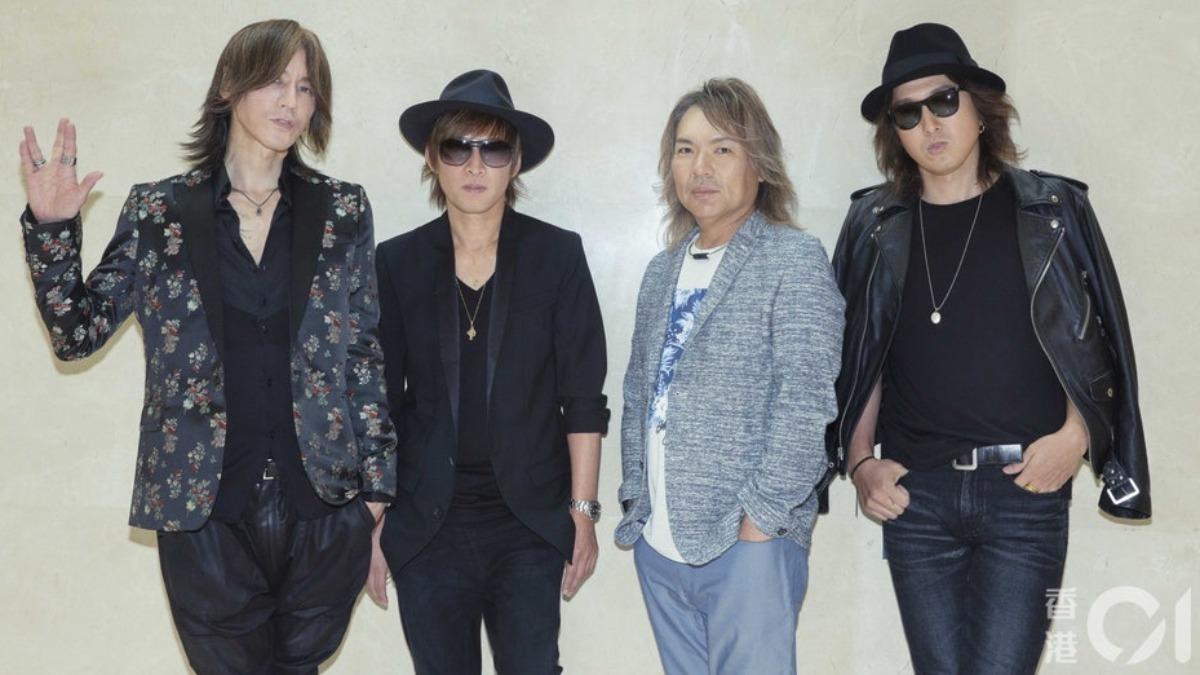 圖/日本傳奇搖滾樂團LUNA SEA。(香港01提供)