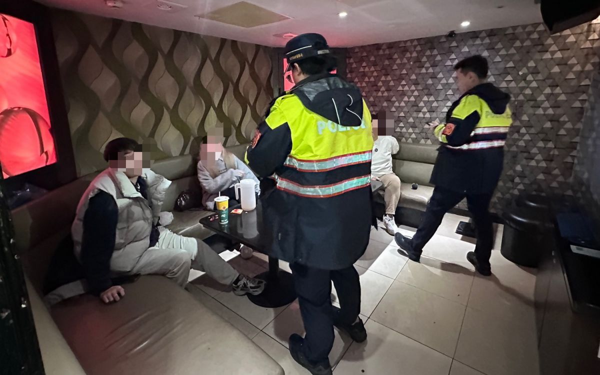 圖／新北警臨檢。（新北市政府警察局提供）