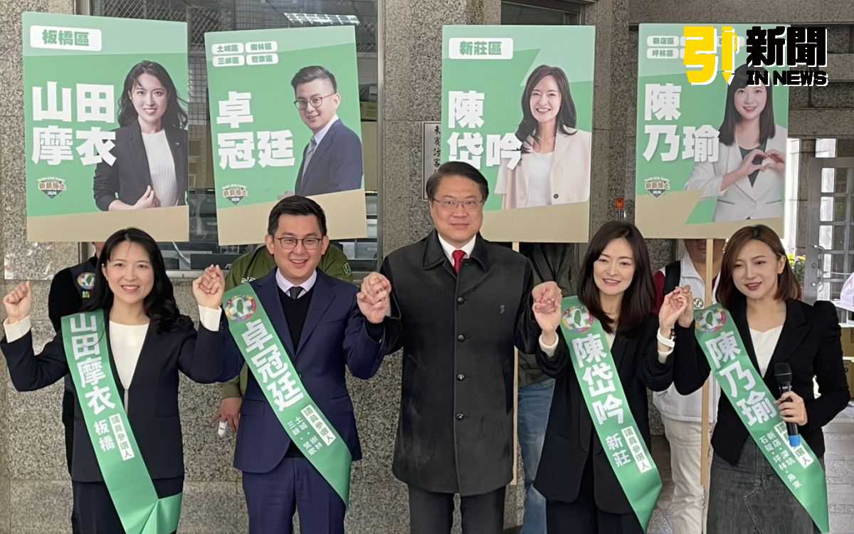 圖／「帶你贏」，是民進黨前秘書長林右昌幫曾任幕僚的陳岱吟設定的slogan（口號），簡潔、有力且好記。（記者陳志仁攝）