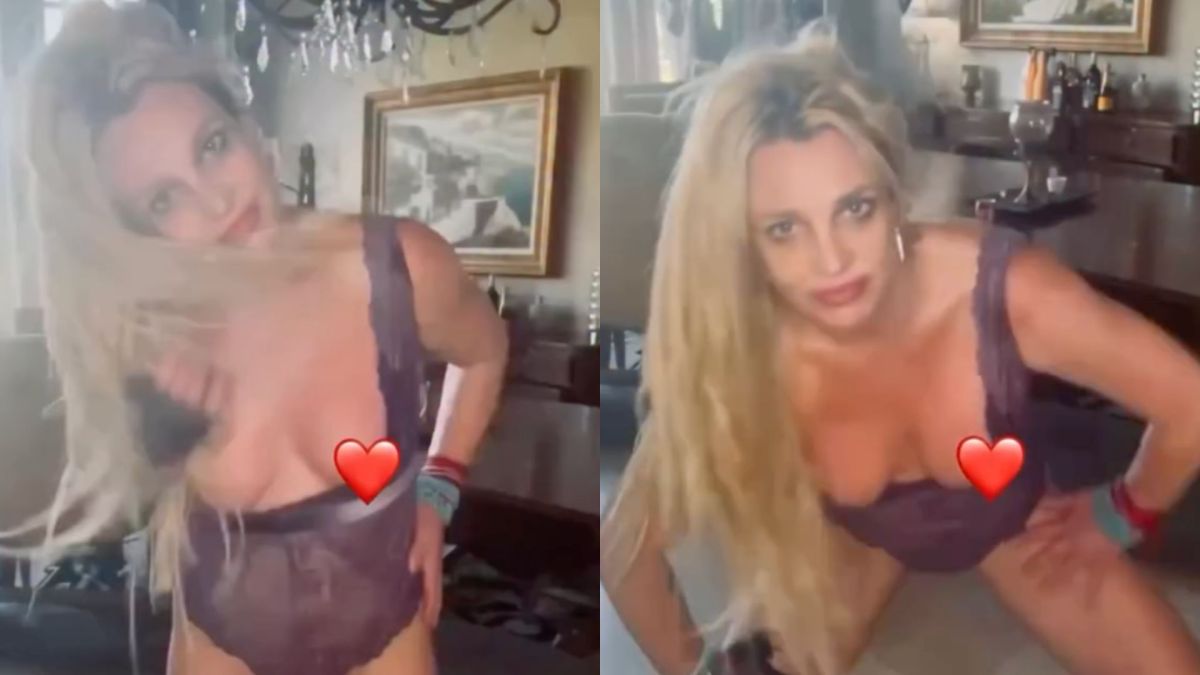 圖／小甜甜布蘭妮（Britney Spears）近日再度因社群影片掀起討論。（翻攝 Britney Spears IG）