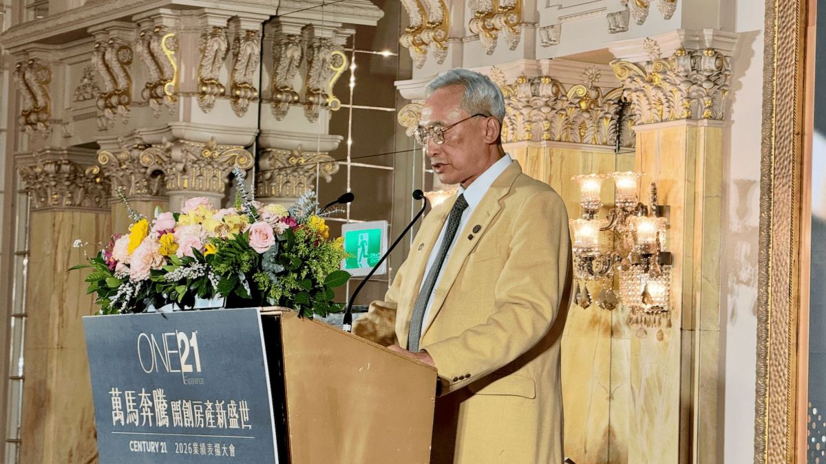 圖／21 世紀不動產亞太區暨台灣區總部董事長王福漲表示，房仲競爭的關鍵不在短期爆發，而在長期的專業與信任。（21世紀不動產 提供）