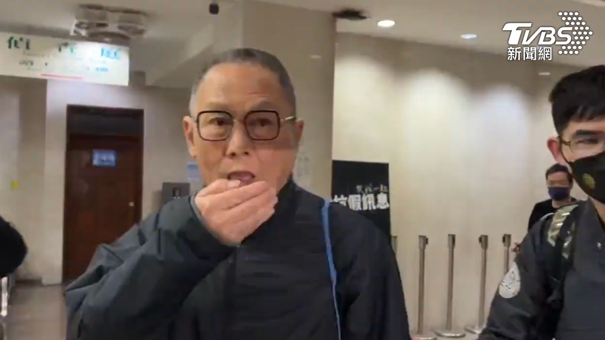 圖/金素梅助理張俊傑。(TVBS 提供)