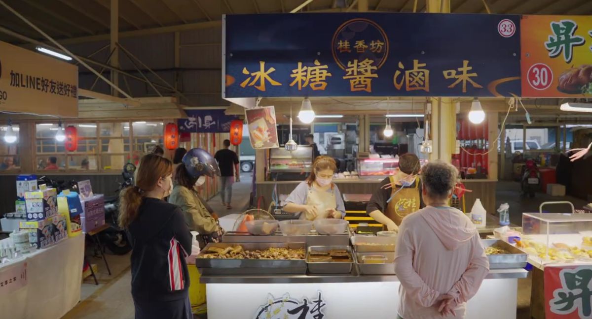 圖/桂香坊市場攤位。(桂香坊冰糖醬滷味提供)