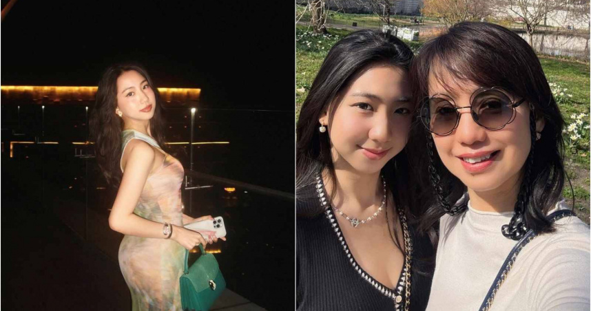 圖/Threads上爆紅的白富美Amanda,正是蔡幸娟的女兒「蛋蛋」。(CTWANT 提供)