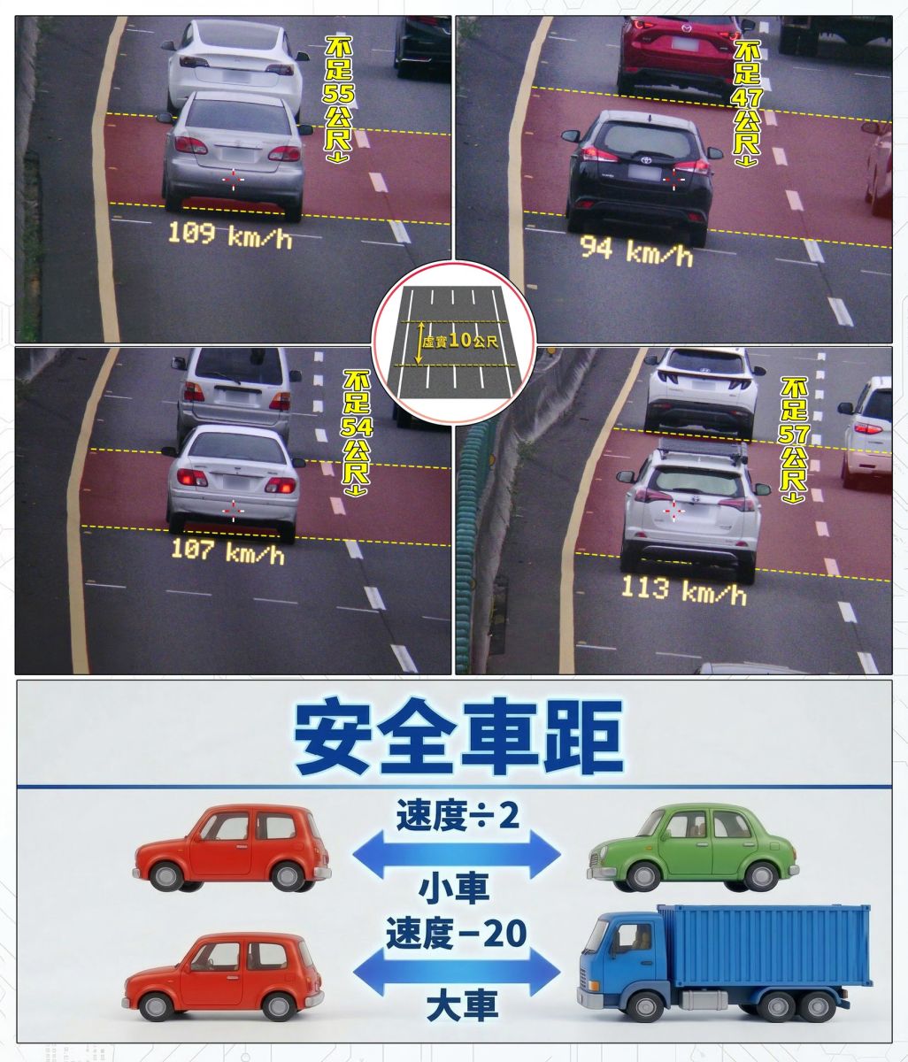 國道貼緊緊遭取締!網友怒吼先抓路隊長 警方親揭真相引熱議