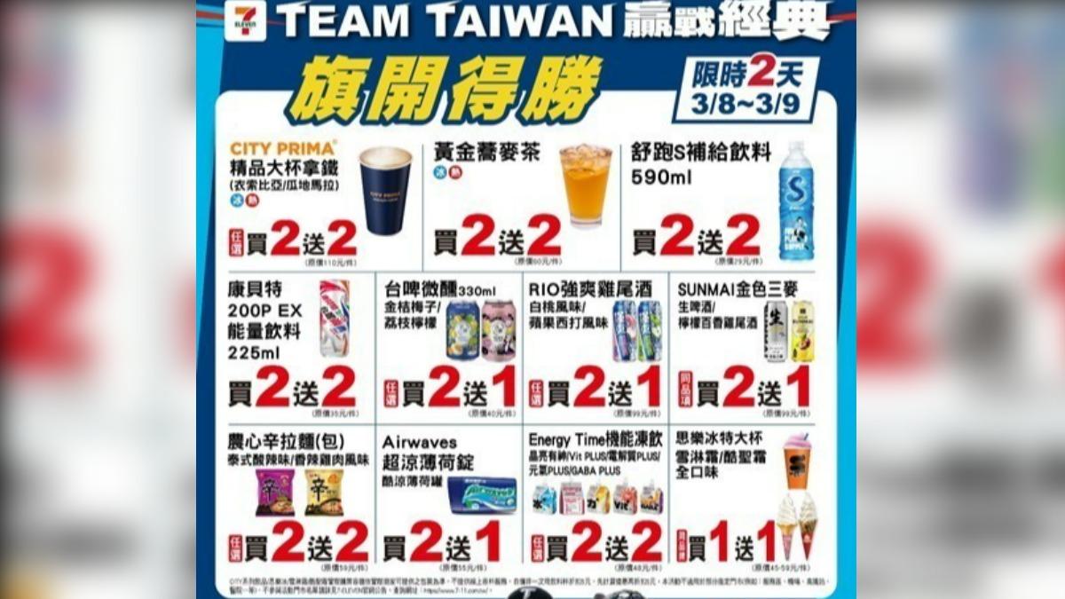 圖／超商推出優惠慶祝。 （業者提供）