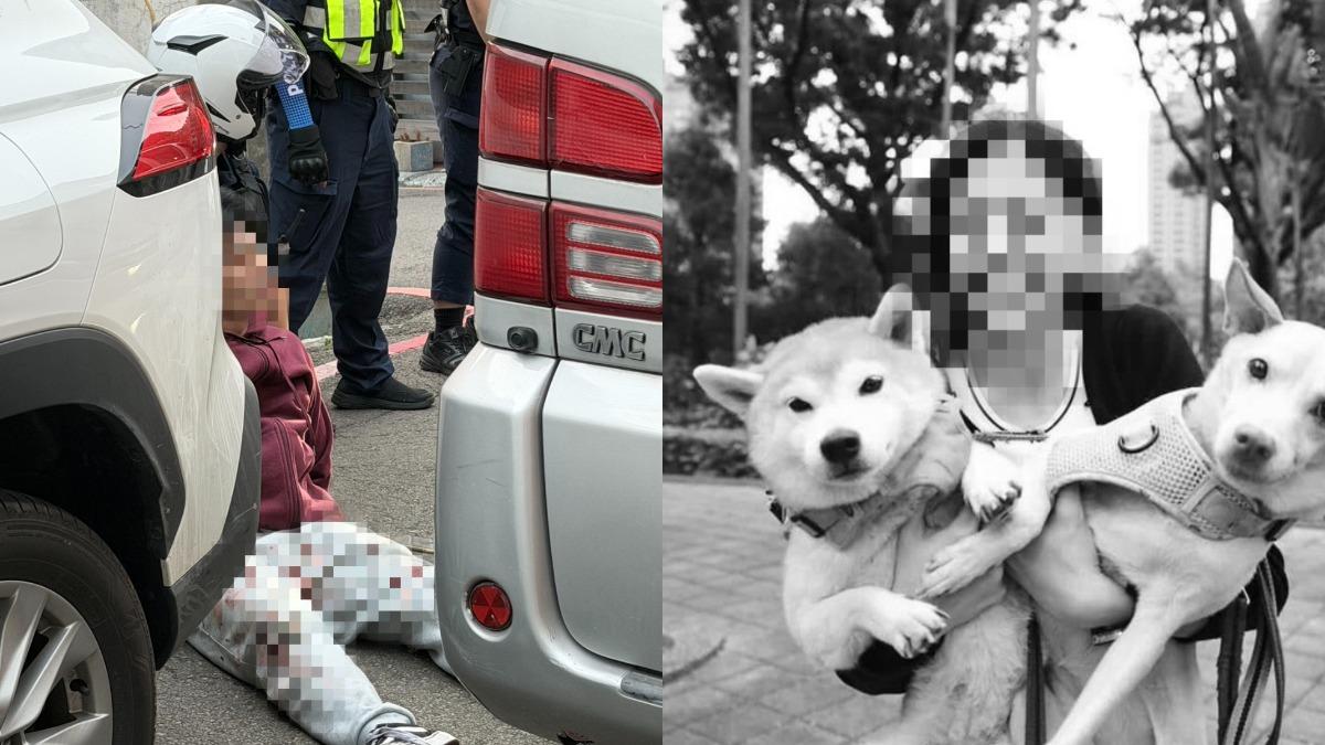 圖／台中市一名30歲的陳姓男子，向26歲巴姓前女友求復合被拒絕，沒想到陳男竟持雙刀狠砍巴女。（民眾提供）