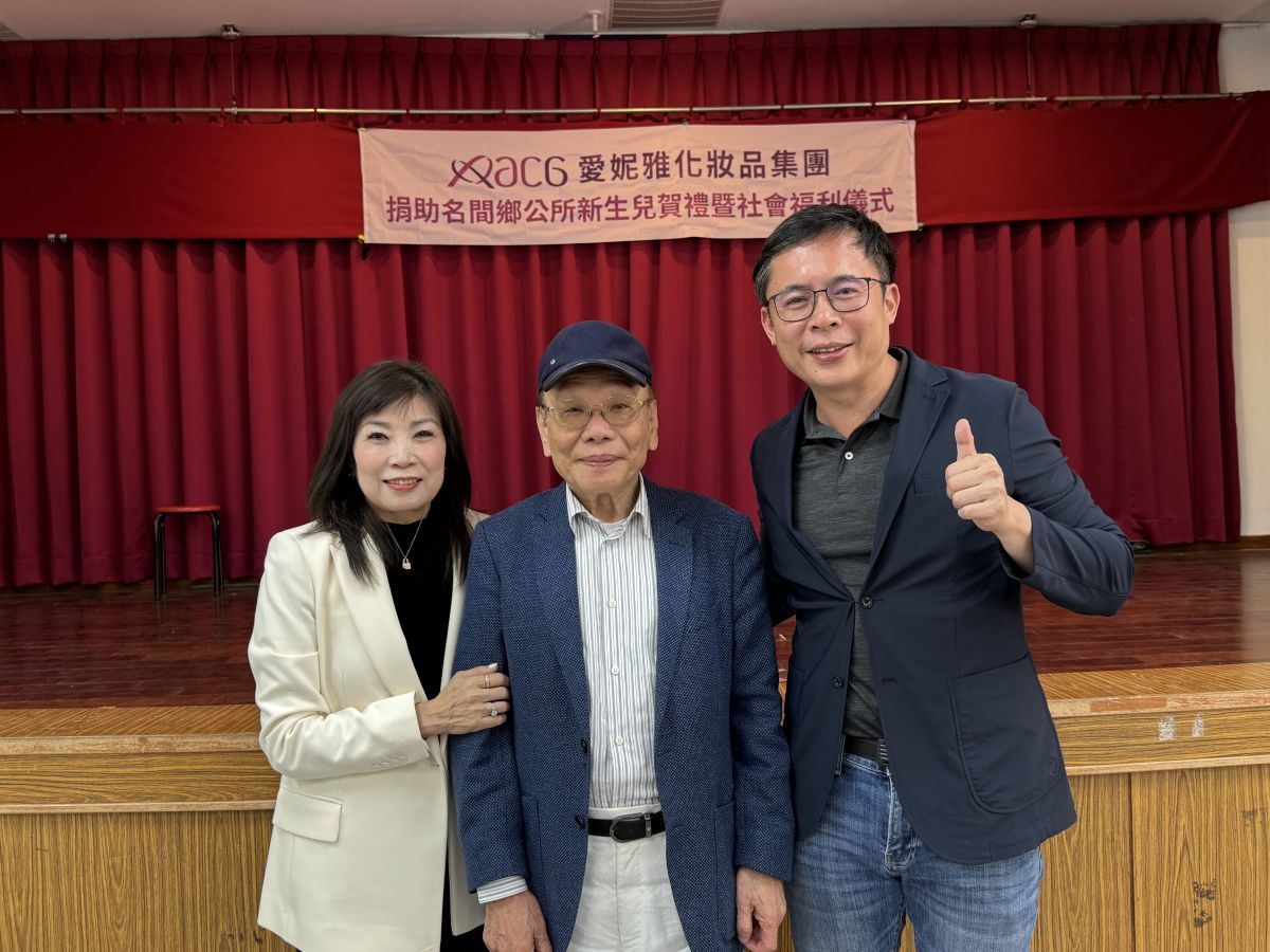 圖/愛妮雅集團總裁陳威中表示,自己出身名間鄉,因此對地方有深厚情感,希望為地方盡一份心力。(品牌提供)