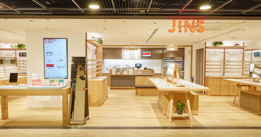 圖／日系品牌「JINS」在台灣有超過90間門市。（CTWANT 提供）