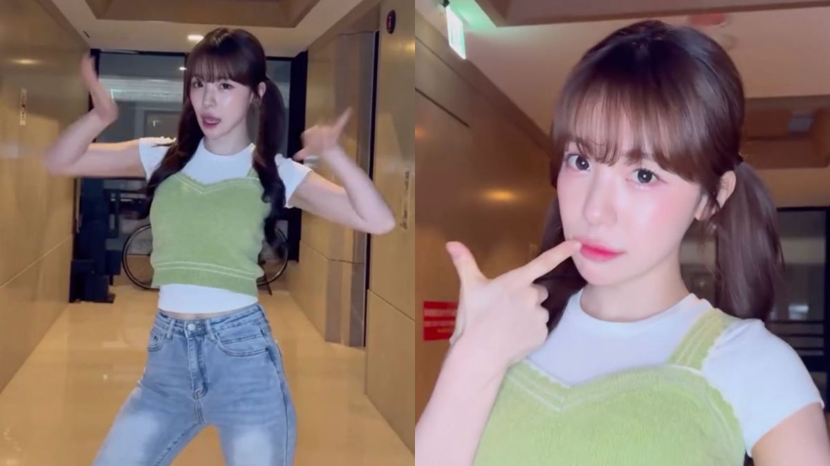 圖／李多慧跟上中國短影音圈近期爆紅的洗腦神曲《Ms Potato》。（翻攝李多慧Threads）