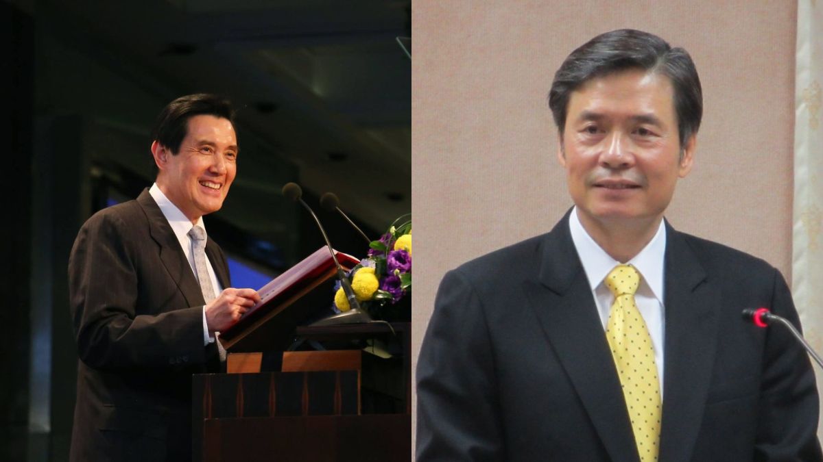 圖/前總統馬英九、前國安會秘書長金溥聰。(翻攝 馬英九臉書、維基百科)