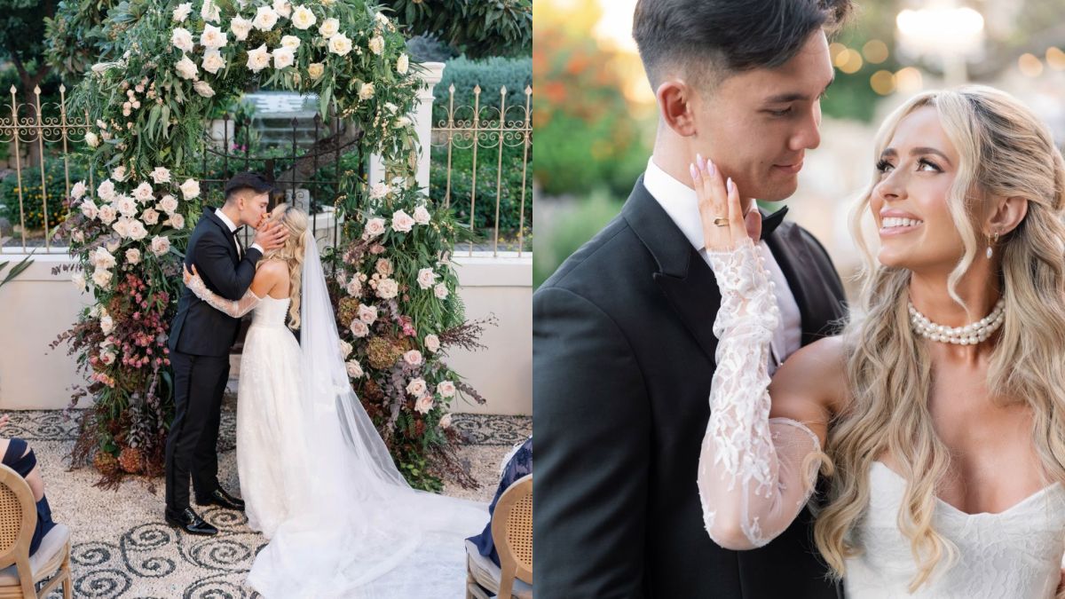 圖/「費仔」費爾柴德Stuart Fairchild去年與漢娜Hanna結婚。(翻攝自IG@hannafairchi)