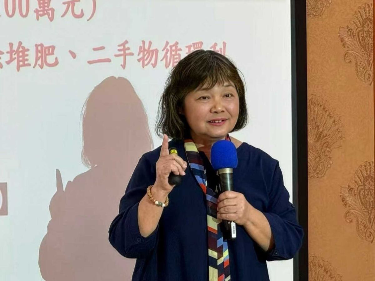 圖/曾任主婦聯盟董事長的陳曼麗老師,以豐富經驗分享如何從菜籃出發,用「共同購買」的消費力量溫柔改變世界。(生命啟蒙教育基金會提供)