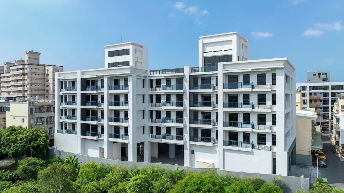 圖／「築蜻蜓」建築外觀實景圖。（興城國際提供）