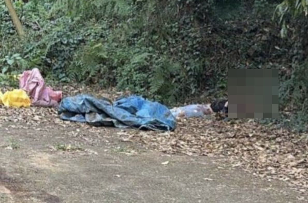  圖／彰化縣員林市百果山發生的駭人棄屍案，被害者臉皮遭削爛、雙眼被活活挖空，最終因傷重慘死於偏僻的產業道路上。（翻攝 Threads）