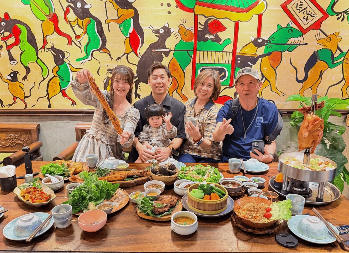 圖／親子KOL「六一遛阿寬」實測開箱北越行程，創造家庭旅遊新回憶。（東南旅遊提供）