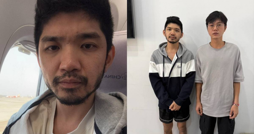 圖/晚安小雞昨返台隨即被捕。(CTWANT 提供)