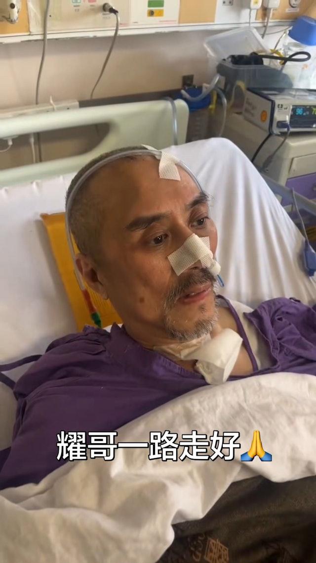 圖／李道瑜生前影片流出，重摔送到醫院治療。（翻攝自微博）