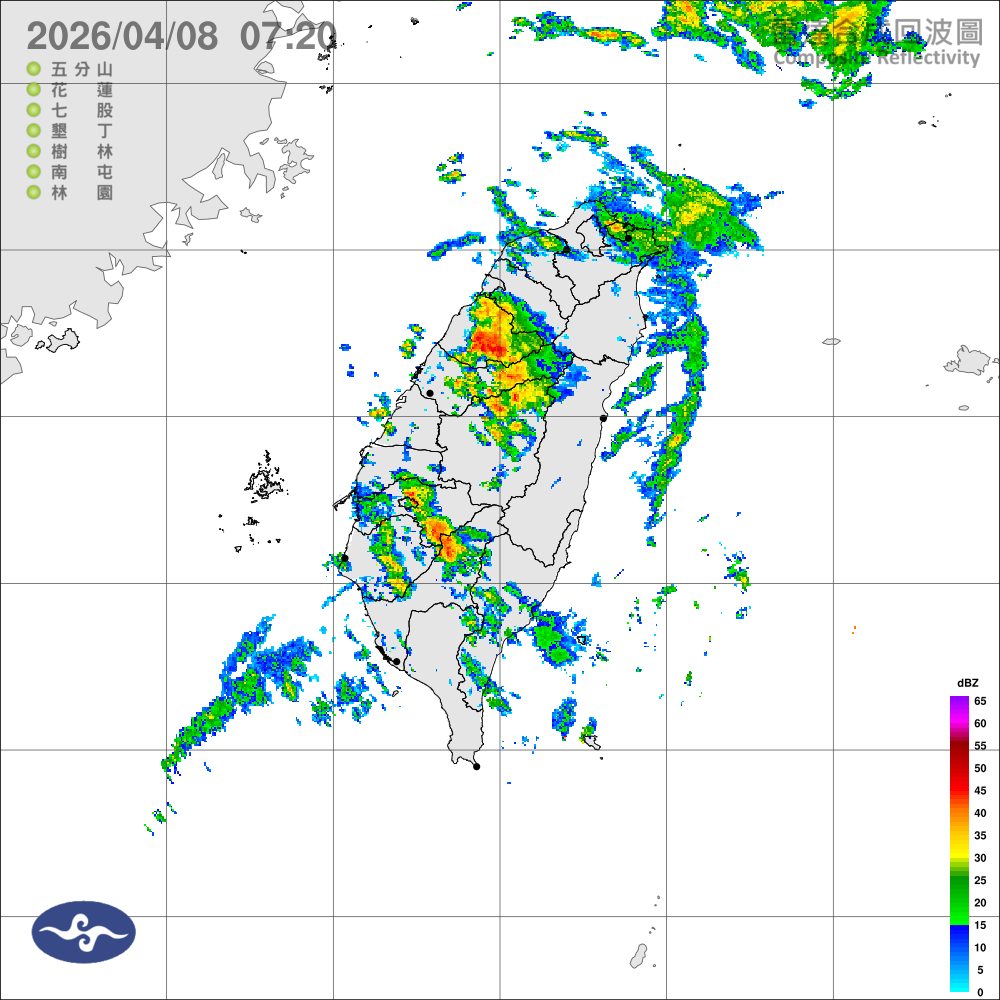 圖／中央氣象署今天上午7時25分發布大雨特報。（翻攝 報天氣 - 中央氣象署臉書）