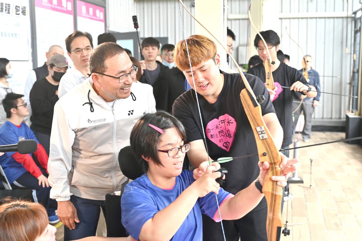 迎全障運　體育局：新北推射箭體驗落實運動平權