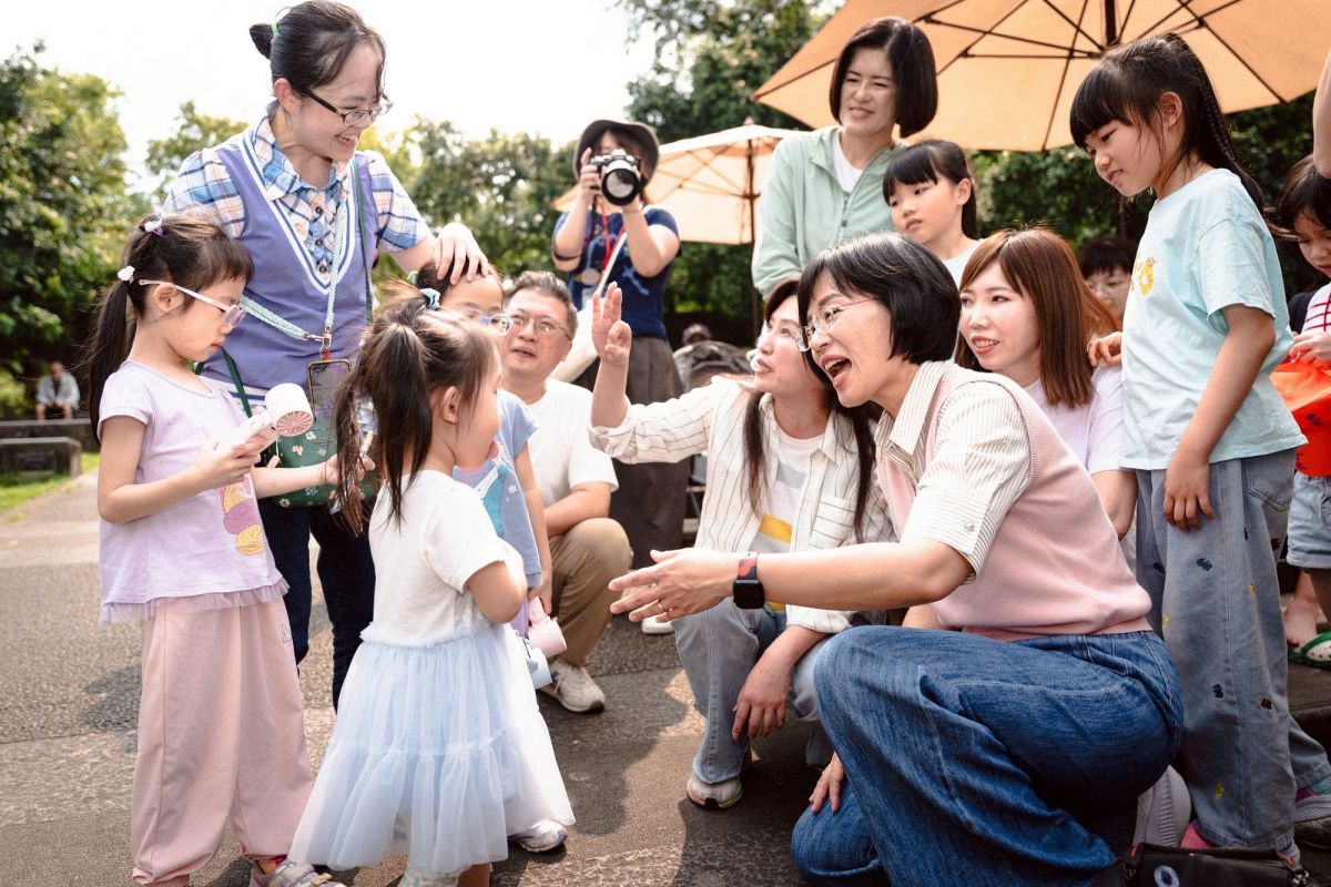 蘇巧慧化身水獺媽媽　說故事推本土生態教育