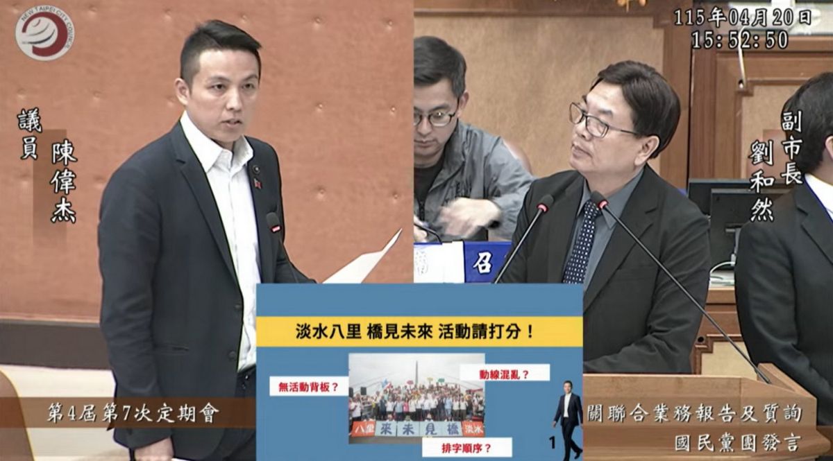 陳偉杰轟淡江大橋亂象　促檢討工程與交通安全機制