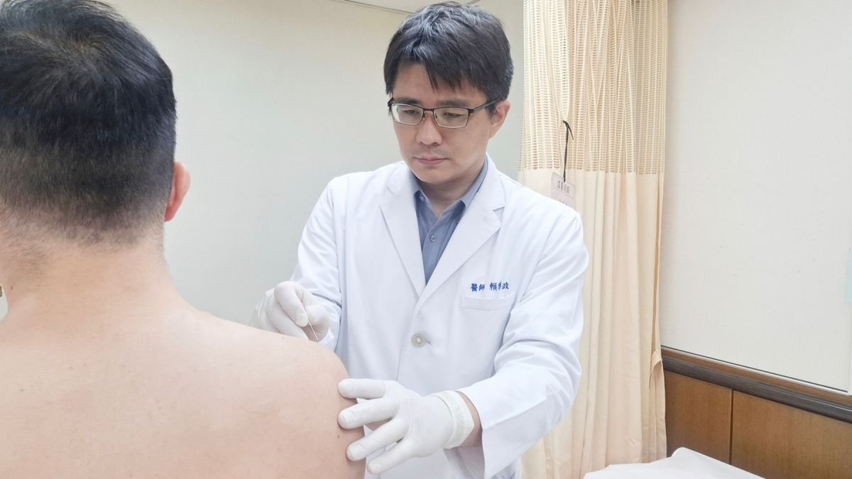 肩痛半年難抬手　臺北醫院小針刀6次解封重拾生活