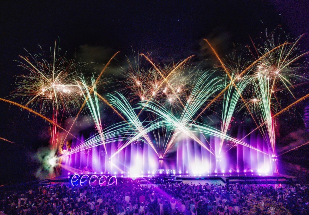 碧潭水舞舞力全開　觀旅局：光影嗨翻夏夜潮